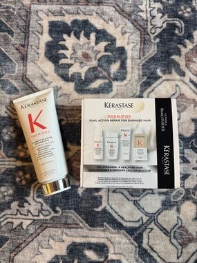 Première Dual Action Repair for Damaged Hair Conditioner + travel set NEW